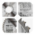 TCT ripzāģa disks kokam WUBER W00742, 305x30 mm, 48T