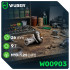 Leņķa reduktors krūmgriezim WUBER W00903 9T 26 mm