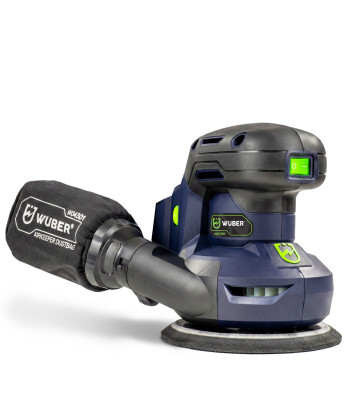 Akumulatora ekscentra slīpmašīna WUBER W04301, 125 mm, 20V