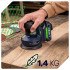 Akumulatora ekscentra slīpmašīna WUBER W04301, 125 mm, 20V