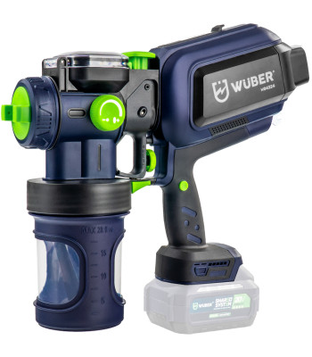 Akumulatora krāsas smidzināšanas pistole WUBER, 150 W
