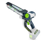 Akumulatora bezsuku ķēdes zāģis WUBER 20 V, 9,5 m/s, 8" (20 cm), W04370