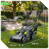 Akumulatora zāles pļāvējs WUBER Share+ System – W05801, 40V, 38 cm