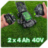 Bezvadu zāles pļāvējs WUBER 40V, 47 cm, W05805