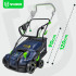 Zāliena skarifikators un aerators Wuber, 2000 W