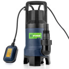 Iegremdējamais sūknis tīram un netīram ūdenim Wuber, 550 W
