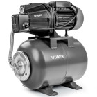 Vienpakāpes ūdens sūkņa komplekts ar hidroforu WUBER JET W11015 50L