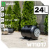 Horizontāla hidrofora membrānas tvertne WUBER W11017, 24 l