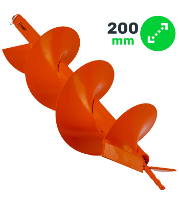 Zemes urbja uzgalis Wuber fi200/800 mm