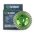 Dimanta kausveida slīpēšanas disks Turbo Wuber, 125 mm