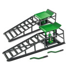 Hidraulisko auto rampu komplekts ar domkratiem, 2 gab., WUBER, 2 t, 240–350 mm, W22055