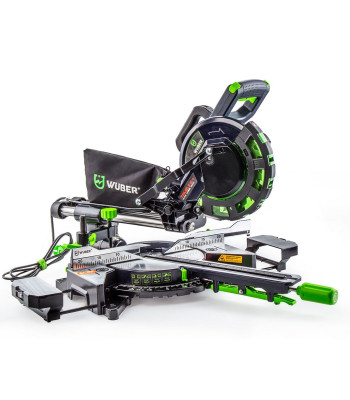 Bīdāmais leņķzāģis kokam WUBER, 1700 W, 210 mm, W33740