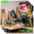 Bīdāmais leņķzāģis kokam WUBER, 1700 W, 210 mm, W33740