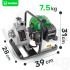 Benzīna ūdens sūknis tīram un netīram ūdenim WUBER, 1", 2 HP