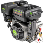 Benzīna dzinējs blietētājam ar divkāršu iedarbināšanu WUBER W41005, 9 HP