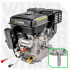 Benzīna dzinējs blietētājam ar divkāršu iedarbināšanu WUBER W41005, 9 HP