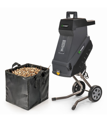 Elektriskais zaru smalcinātājs WUBER, 2500 W, 45 l, W94205