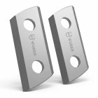 Zaru smalcinātāja asmeņu komplekts WUBER W94213, 60 x 30 mm, 2 gab.