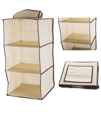 Piekarināms skapja organizators ar 3 plauktiem, 60 cm