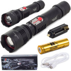 Bailong® taktiskais LED lukturis ar CREE XM-L T6 un zoom, W767