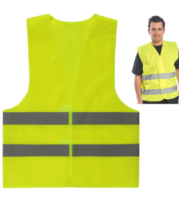Dzeltena atstarojoša drošības veste XXXL