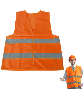 Oranža atstarojoša drošības veste XL