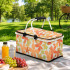 Saliekams termiskais piknika grozs ar termoizolāciju, 48 × 28 × 22 cm