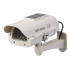CCTV kameras imitācija ar saules paneli un mirgojošu LED diodi, 21,5 × 9,5 × 7 cm