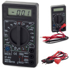 Digitālais multimetrs ar LCD displeju un skaņas signālu DT-832