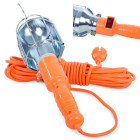 Darbnīcas lampa ar āķi, 230V, 60W, 5 m
