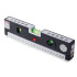 Lāzera līmeņrādis ar mērlenti un LED apgaismojumu, 24,5 × 2,8 × 6 cm