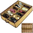 Apavu organizators ar pārvalku 12 pāriem, 70x50x18 cm