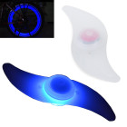 LED uzlika velosipēda spieķiem, zila, 13 × 4 cm