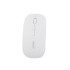 Bezvadu optiskā pele, slim, balta, 2,4 GHz