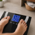 Analītiskie stikla vannasistabas svari ar LCD displeju, 180kg