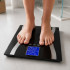 Analītiskie stikla vannasistabas svari ar LCD displeju, 180kg