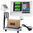 Elektroniskie platformas svari ar balstu, 300 kg, 40 x 50 cm