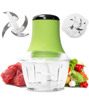 Elektriskais dārzeņu un augļu smalcinātājs, 1800 ml