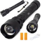 Taktiskais LED lukturis Bailong ar CREE XHP50, zoom funkciju un USB uzlādi, BL-P59-2-P50