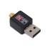 Wi-Fi USB tīkla adapteris ar antenu, melns, 1200Mbps, 14cm, 06194