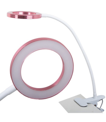 Galda lampa ar klipsi un 24 led diodēm