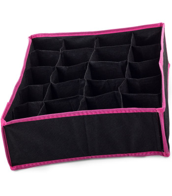 Apakšveļas un zeķu organizators atvilktnei un skapim ar 20 nodalījumiem, 35cm x 28cm x 10cm