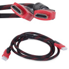 HDMI kabelis 4K, 3D, UHD, ar vara vadītājiem, 48 bit, HDMI 2.0, 1,8 m
