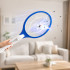 Elektriskais mušu un kukaiņu sitamais ar LED lukturīti, 51 × 21 cm