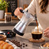 Elektriskā moka kafijas kanna, sudrabkrāsas, 6 tasītēm, 300 ml