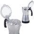 Elektriskā moka kafijas kanna, sudrabkrāsas, 6 tasītēm, 300 ml