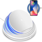Bezvadu Qi induktīvais ātrās uzlādes lādētājs, USB-C, 10 W