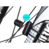 Ūdensizturīgs velodators ar LCD displeju un spidometru, 27 funkcijas