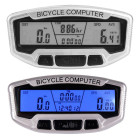 Ūdensizturīgs velosipēda dators ar LCD displeju, 28 funkcijas