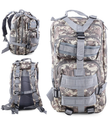 Militārā taktiskā izdzīvošanas mugursoma, balta, 30L